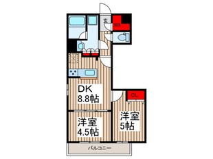 Ｓ－ＲＥＳＩＤＥＮＣＥ北戸田の物件間取画像